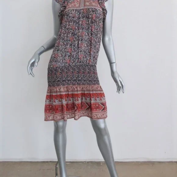 Ulla Johnson Dress Simone Floral Print Silk Size 0 - Picture 7 of 7